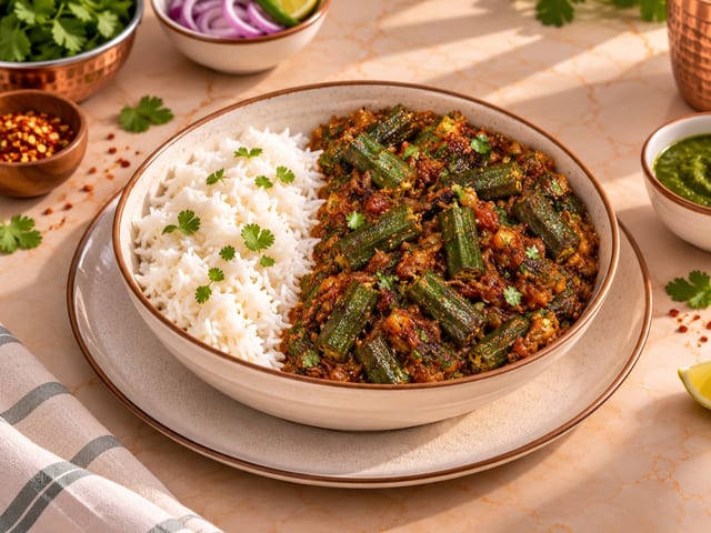 Bhindi Masala.