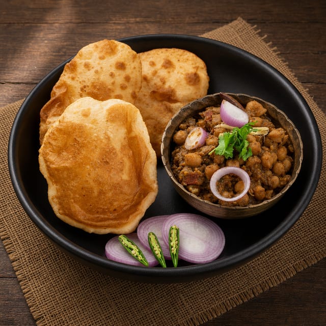 Channa Bhatura.