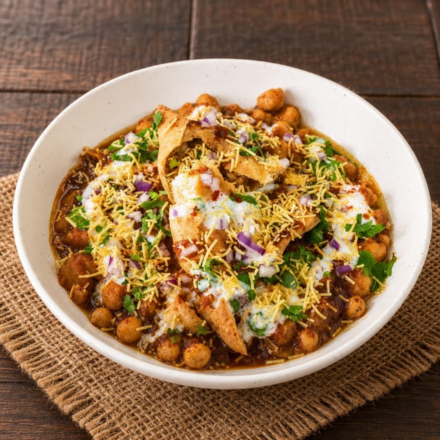 Samosa Chaat.