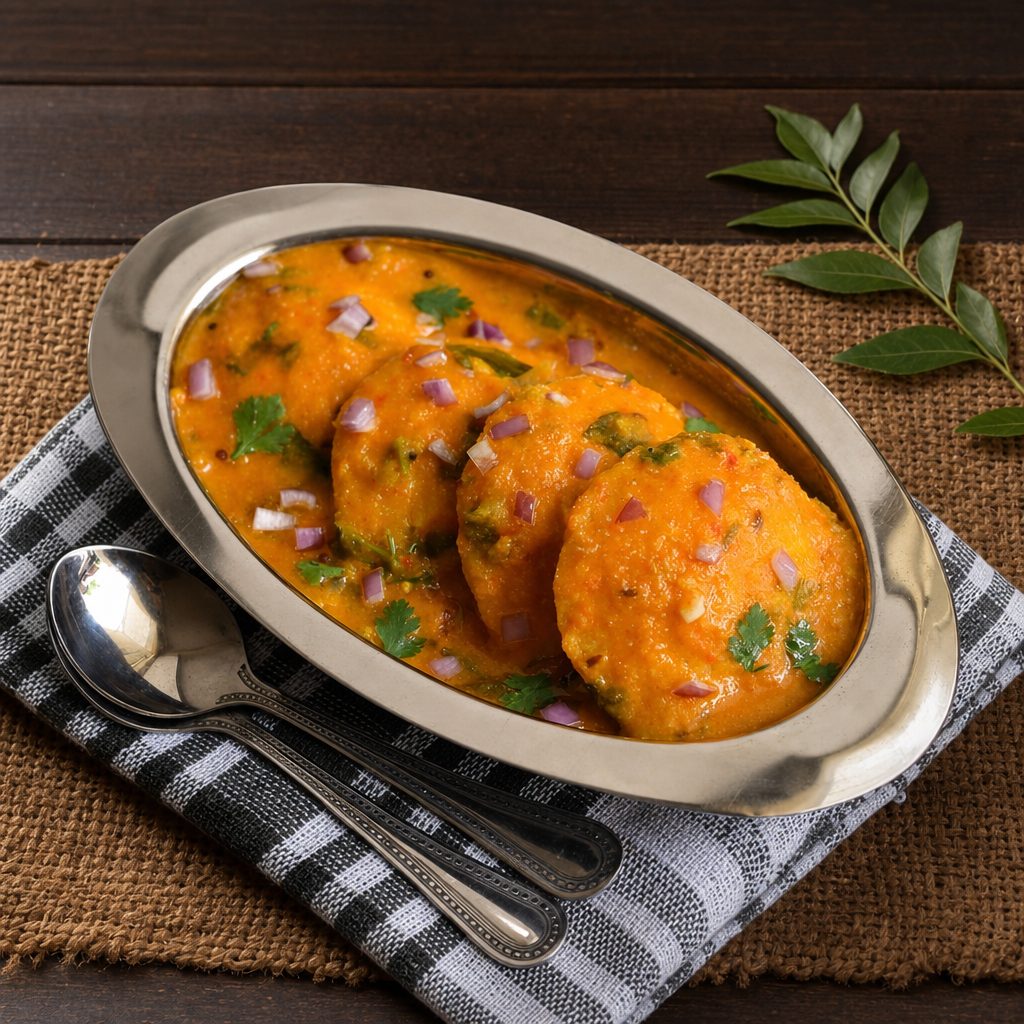 Sambar Idli.