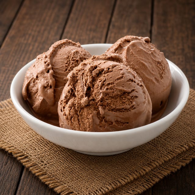 Chocolate Ice Cream.