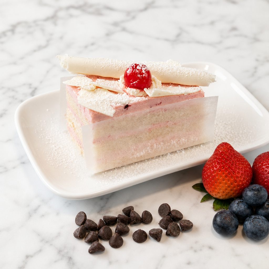 White Forest Pastry.