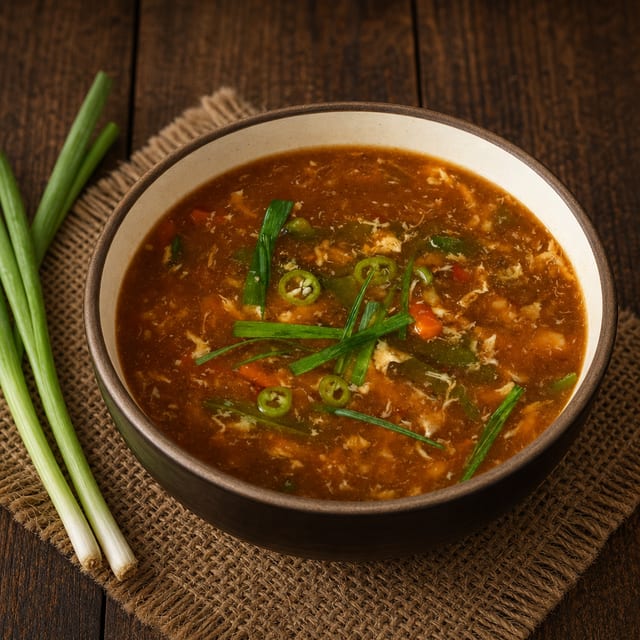 Hot & Sour Chicken Soup.