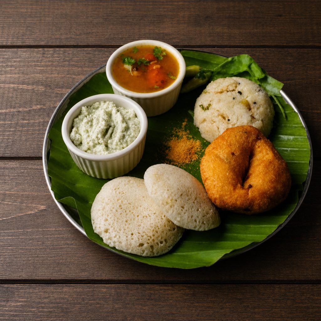 Vada Idli Combo.