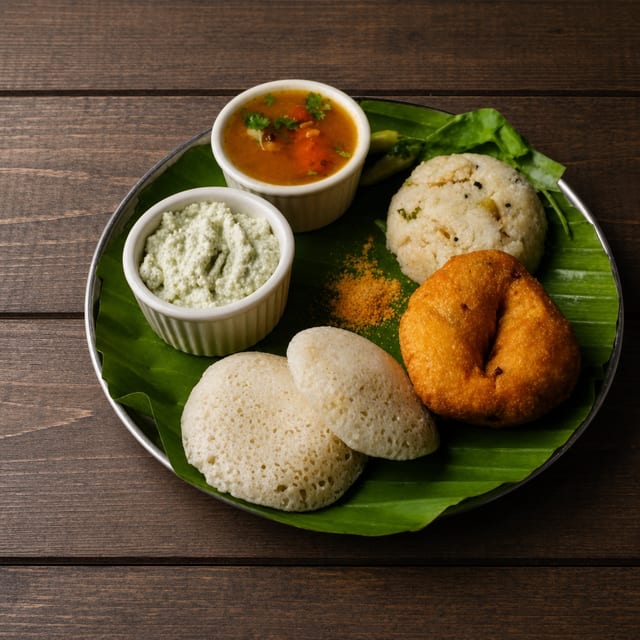 Vada Idli Combo.