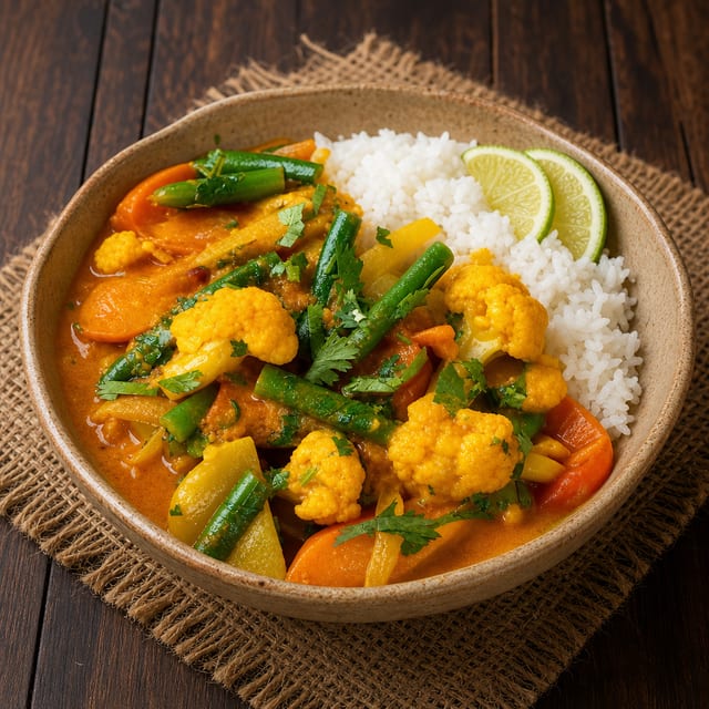 Mango Ginger Vegetables.