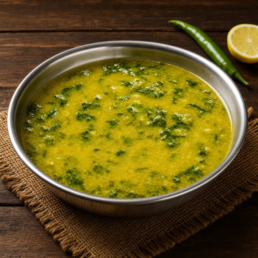 Spinach Dal.