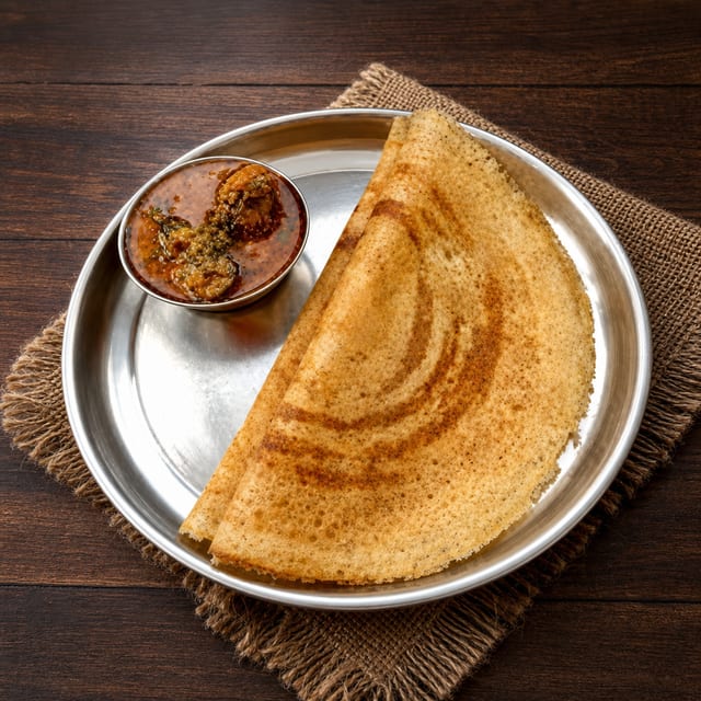 Chicken Kari Dosa.