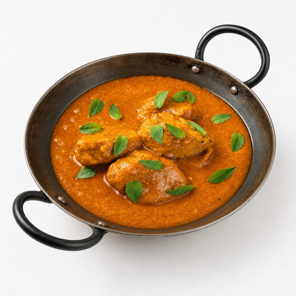 Shrimp Rogan Josh.