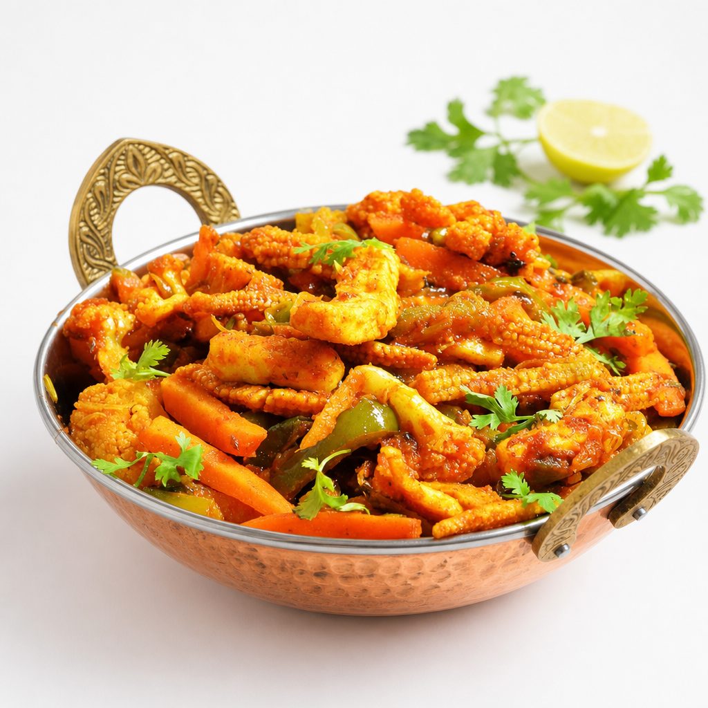 Veg Jalfrezi.