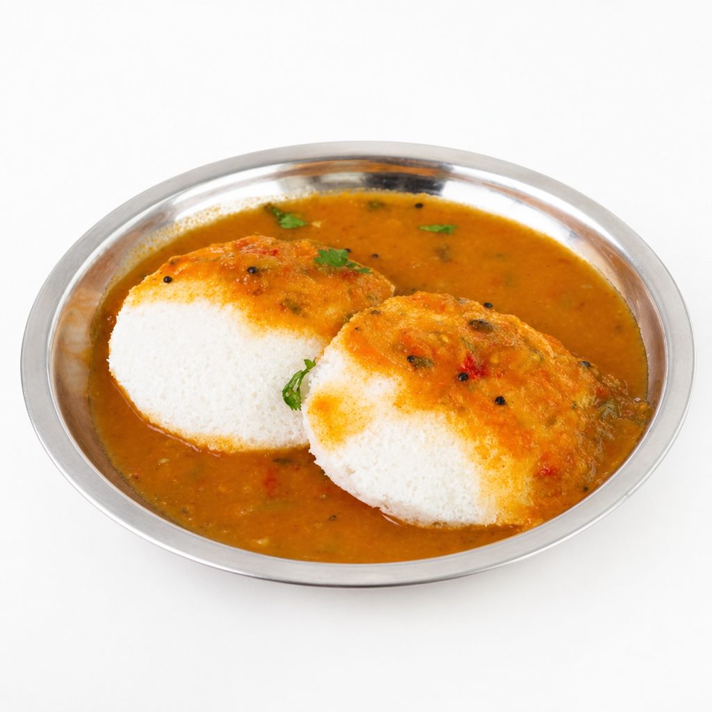 Sambar Idli.
