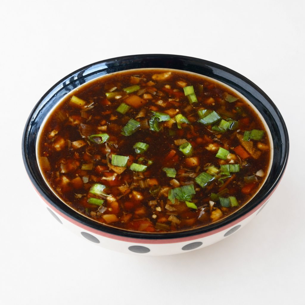 Hot & Sour Veg Soup.