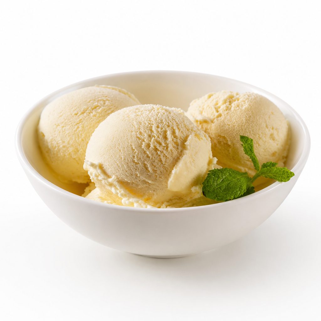 Vanilla Ice Cream.