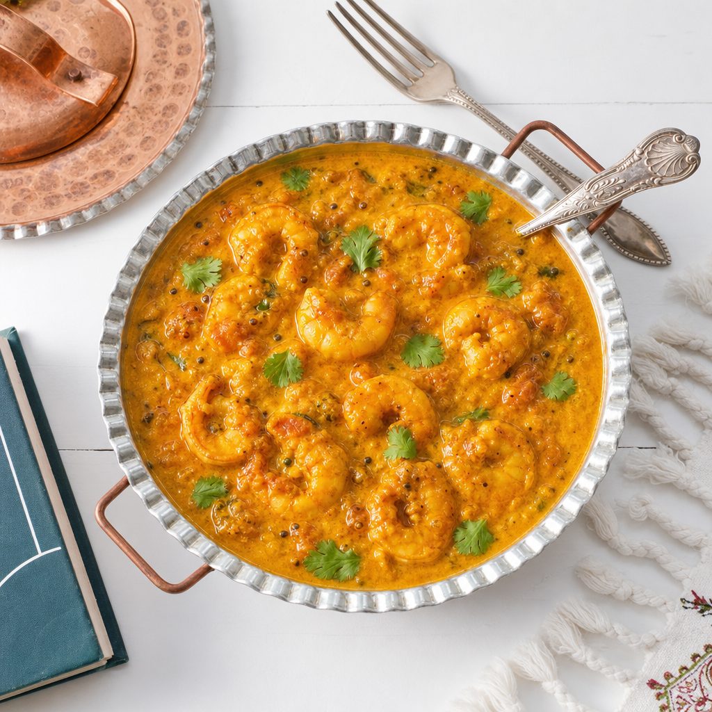 Shrimp Goan Curry.