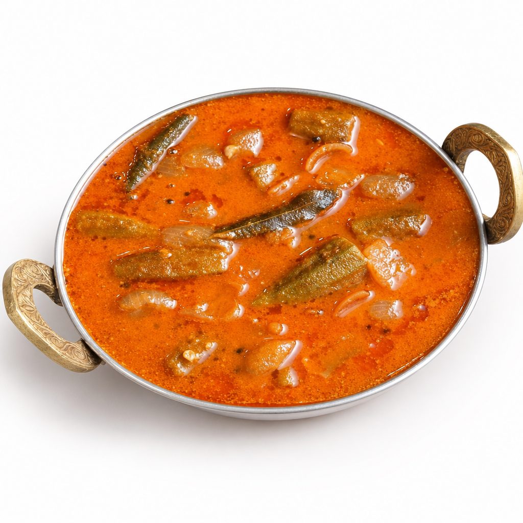 Okra Kara Kuzhambu.