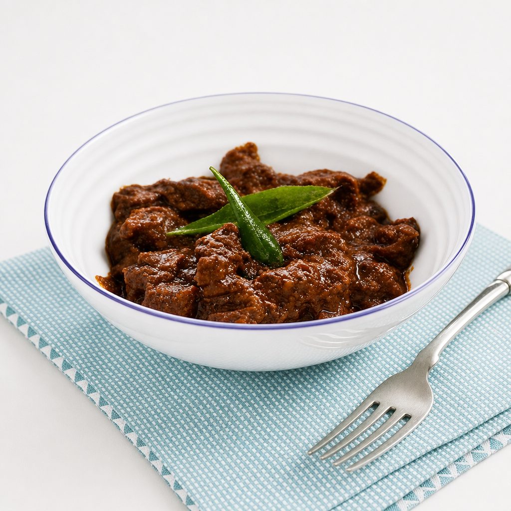 Beef Madras Masala Curry.