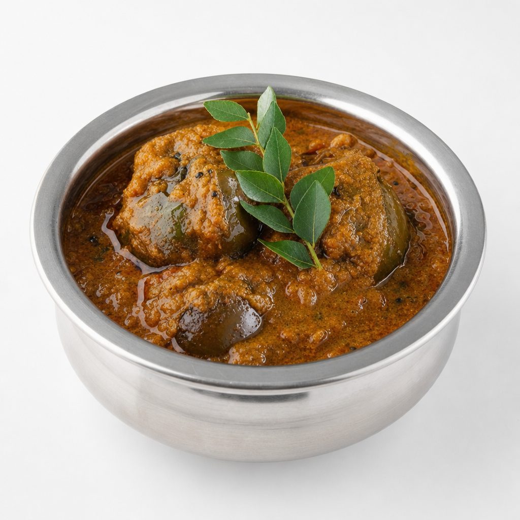 Ennai Kathirikai Kuzhambu.