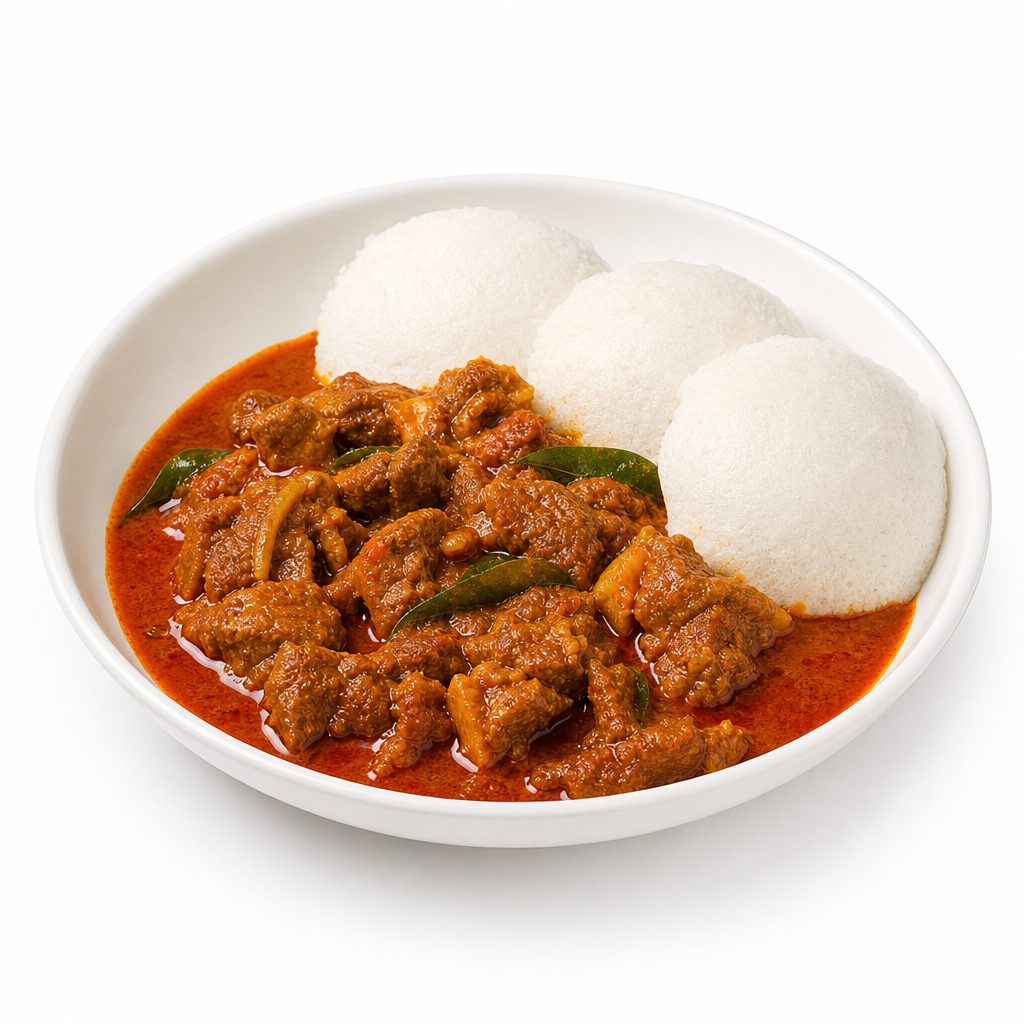 Goat Kari Idli.