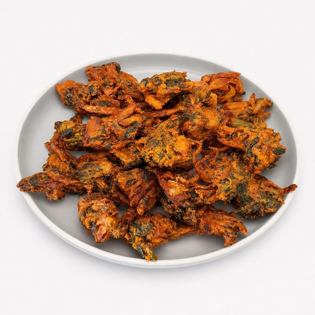 Spinach Pakoda.