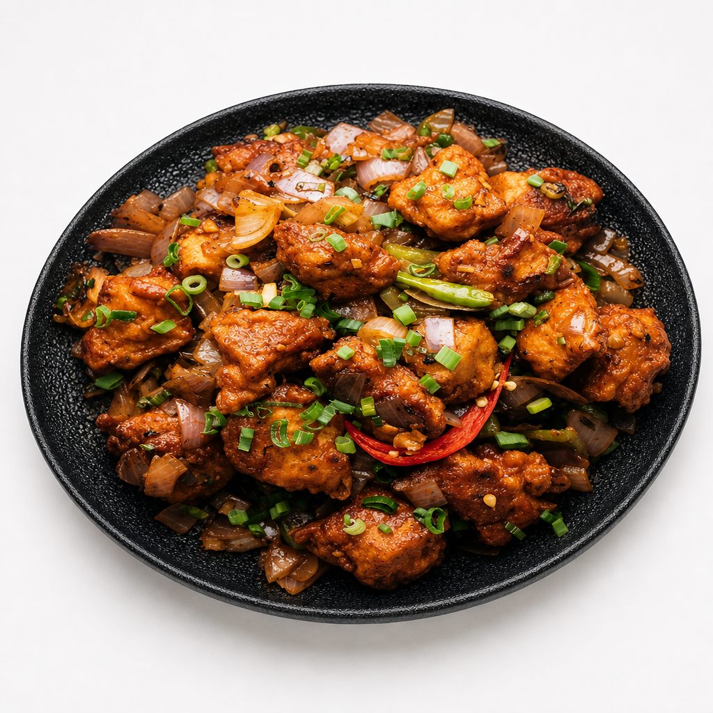 Chili Chicken.