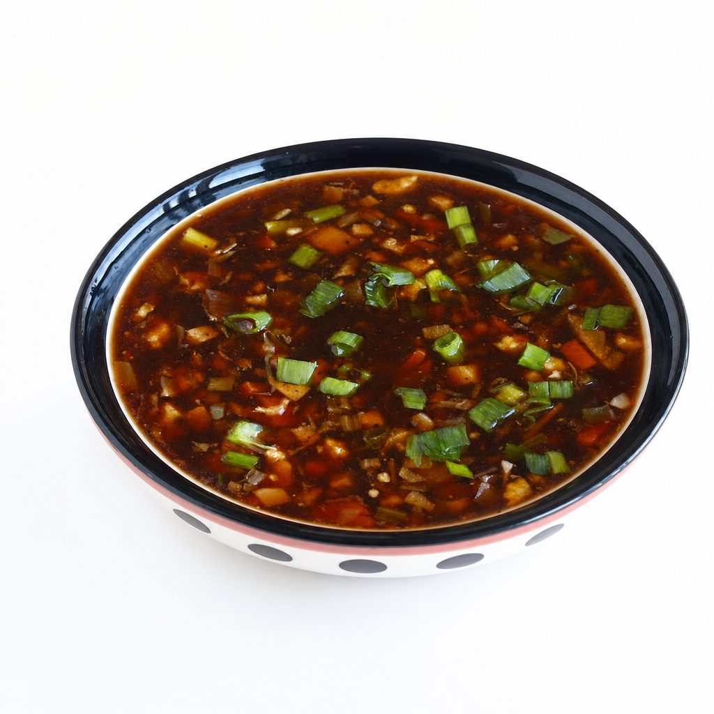 Hot & Sour Veg Soup.