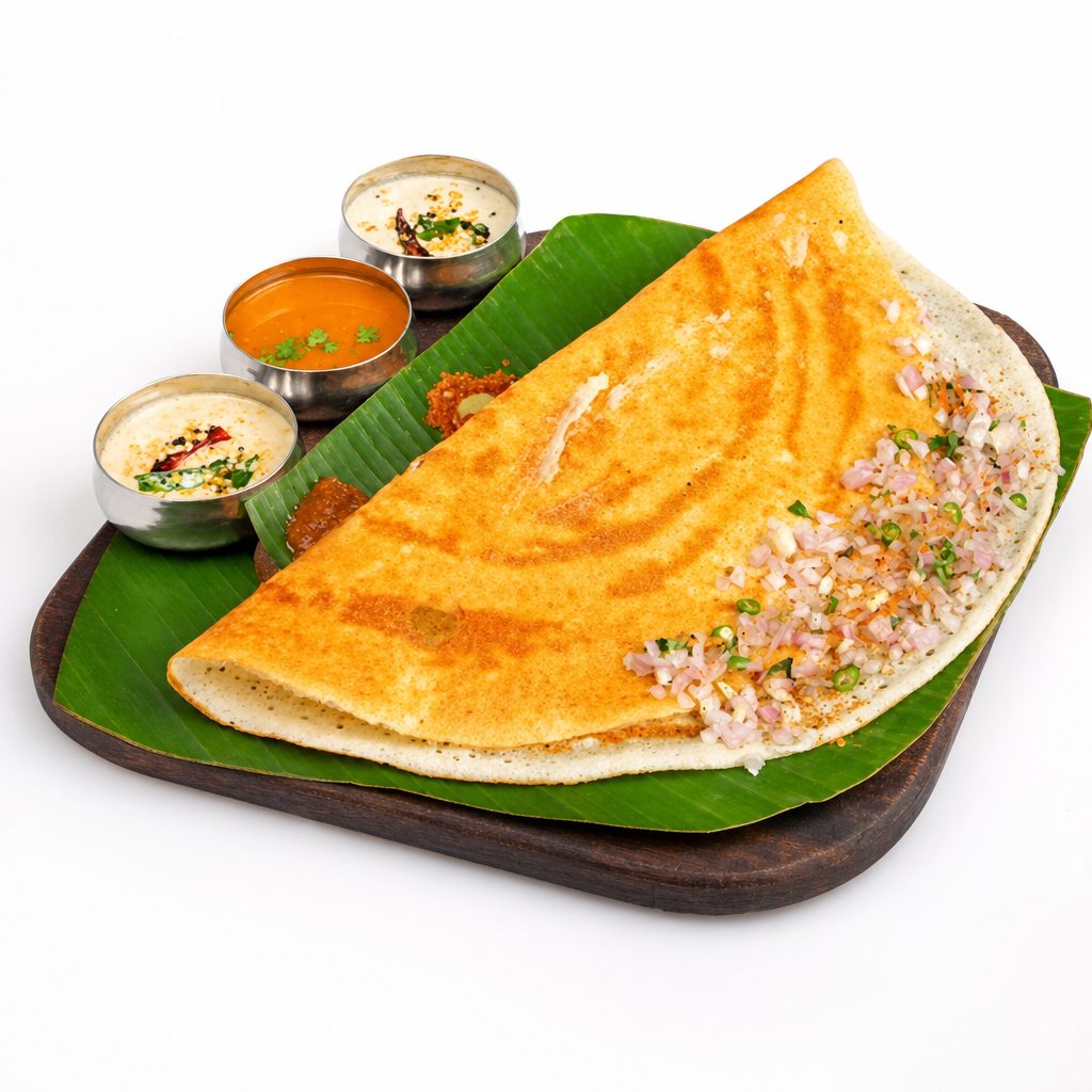 Onion Rava Dosa.