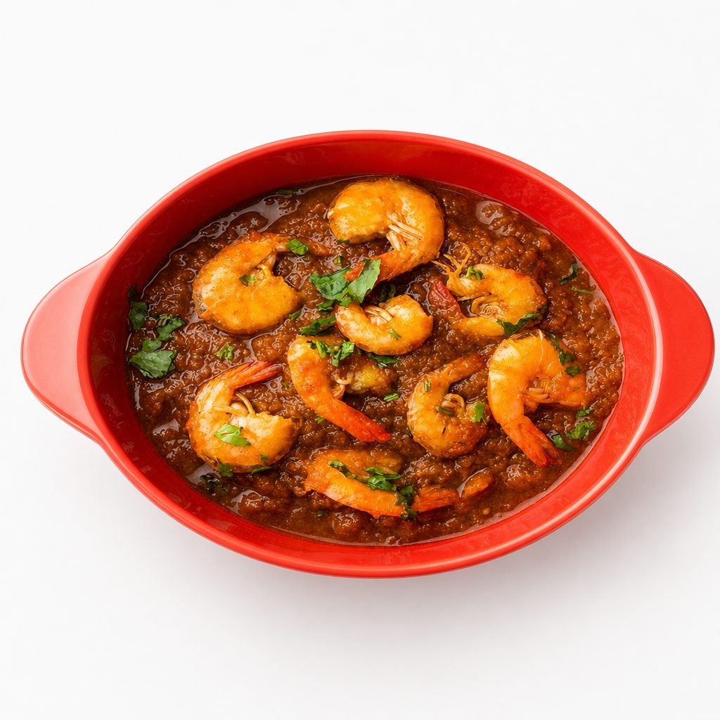 Shrimp Vindaloo.