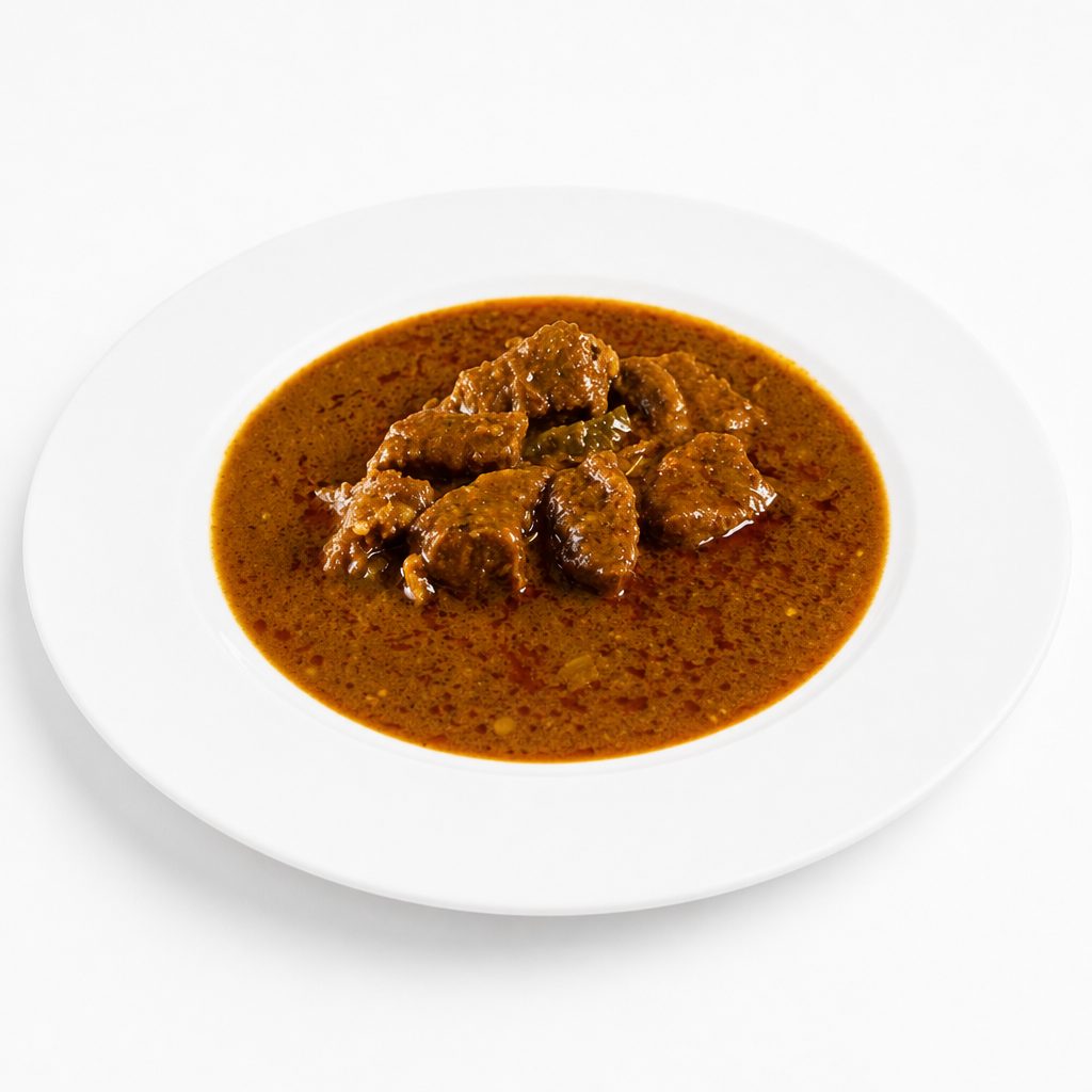 Lamb Madras Masala Curry.