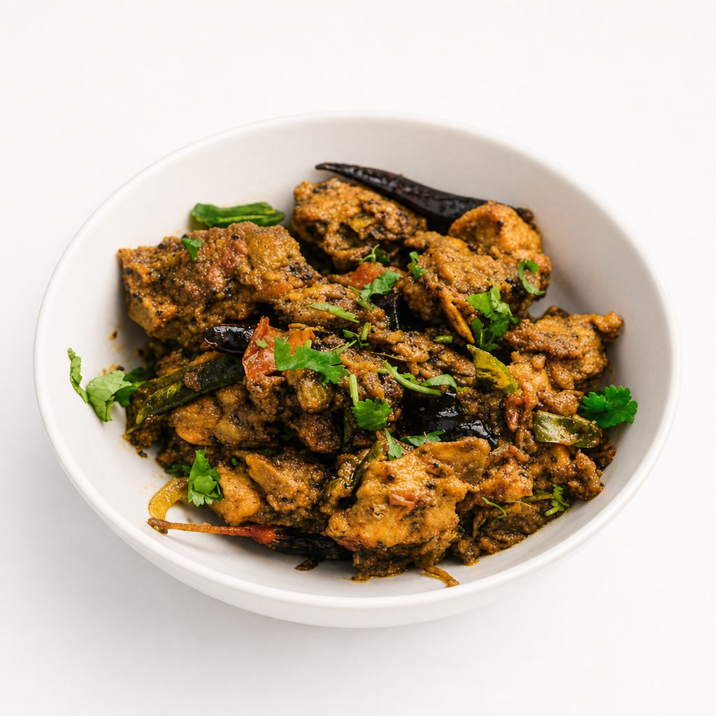 Lamb Ginger Malai Curry.