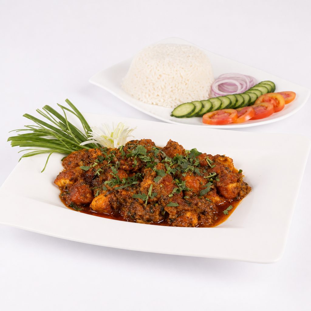 Beef Ginger Malai Curry.