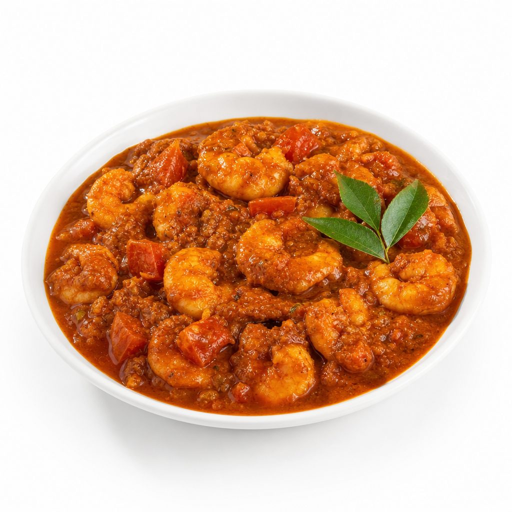 Shrimp Tikka Masala.