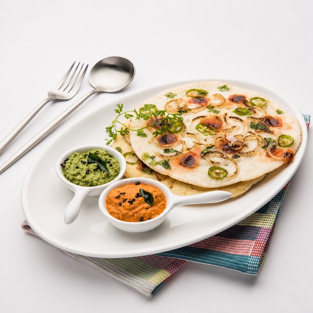 Cheese Uthappam.