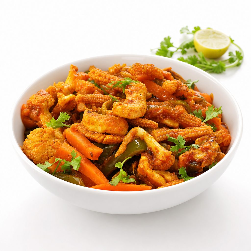 Mango Ginger Vegetables.