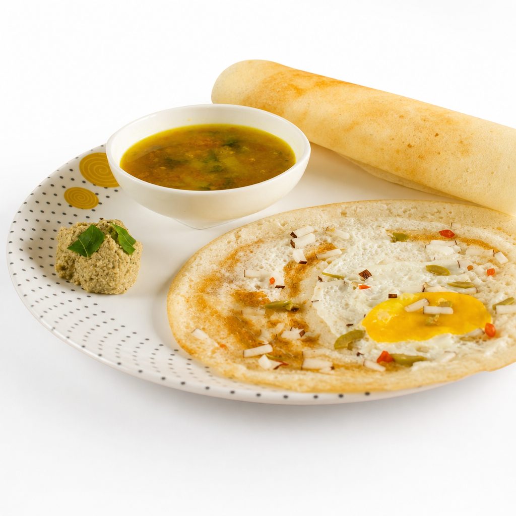 Egg Dosa.