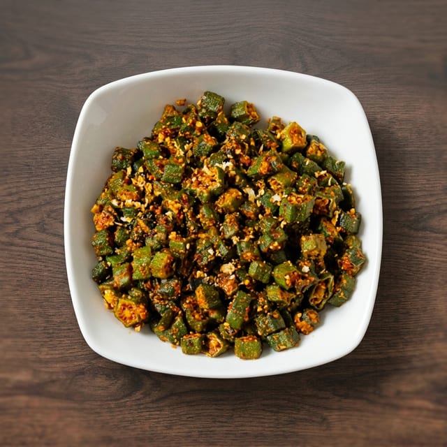 Bhindi Fry.