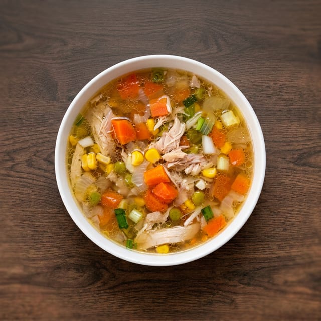 Chicken Clear Soup.