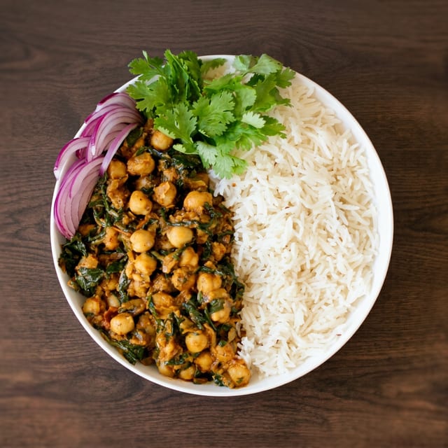 Saag Channa.