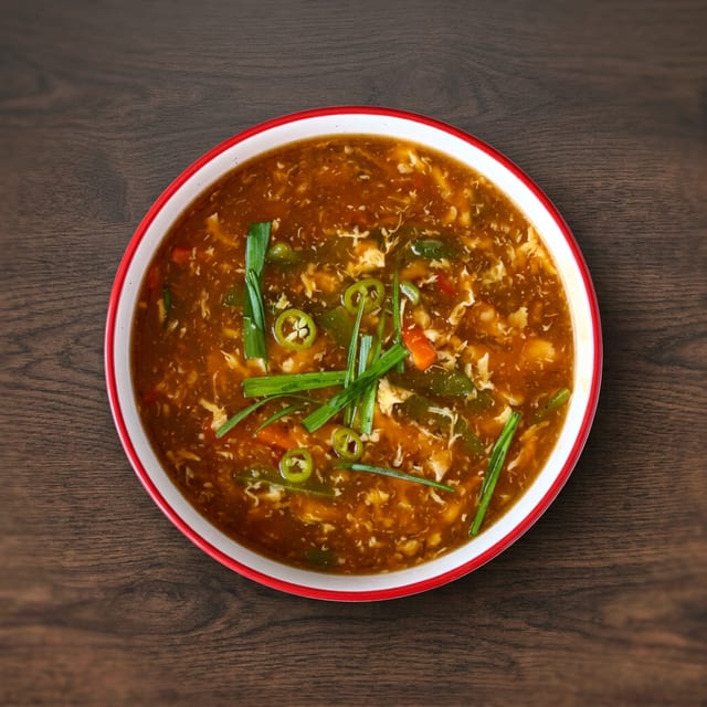 Hot & Sour Chicken Soup.
