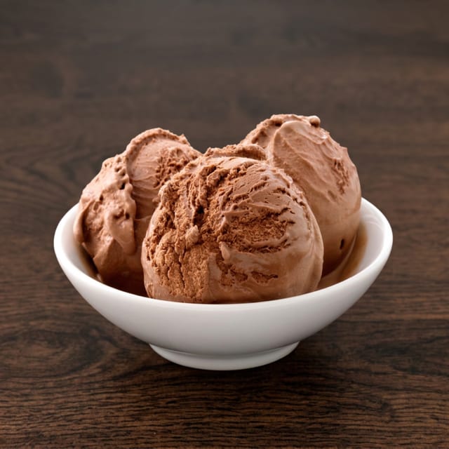 Chocolate Ice Cream.