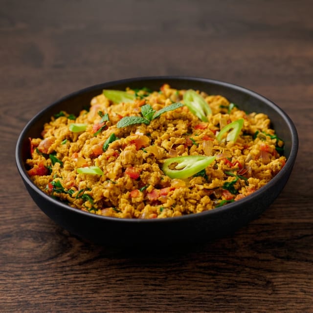 Egg Bhurji.
