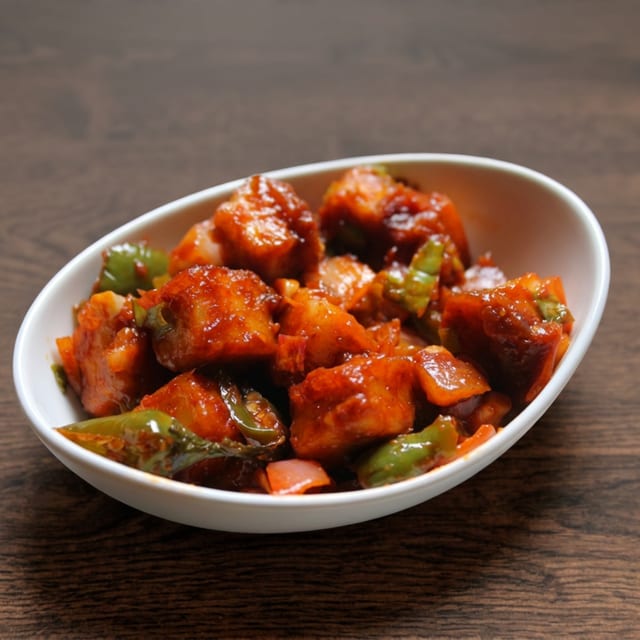 Chilli Paneer.