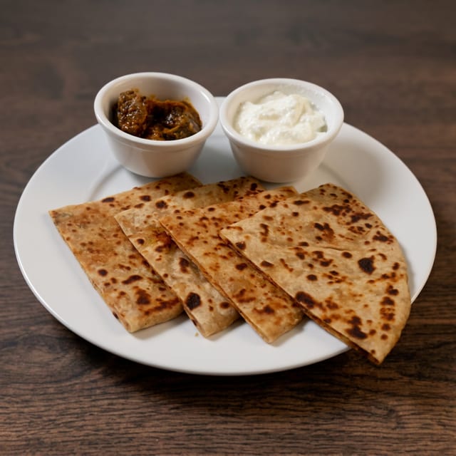 Aloo Paratha.