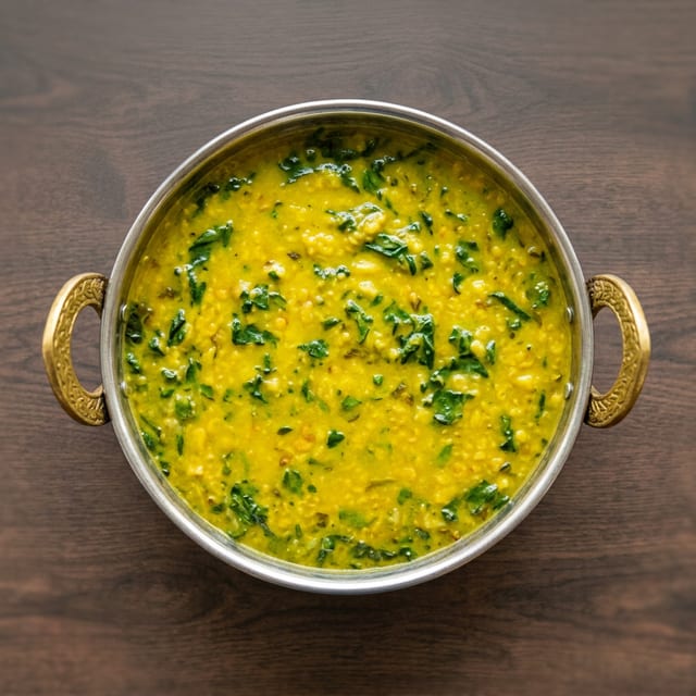 Spinach Dal.