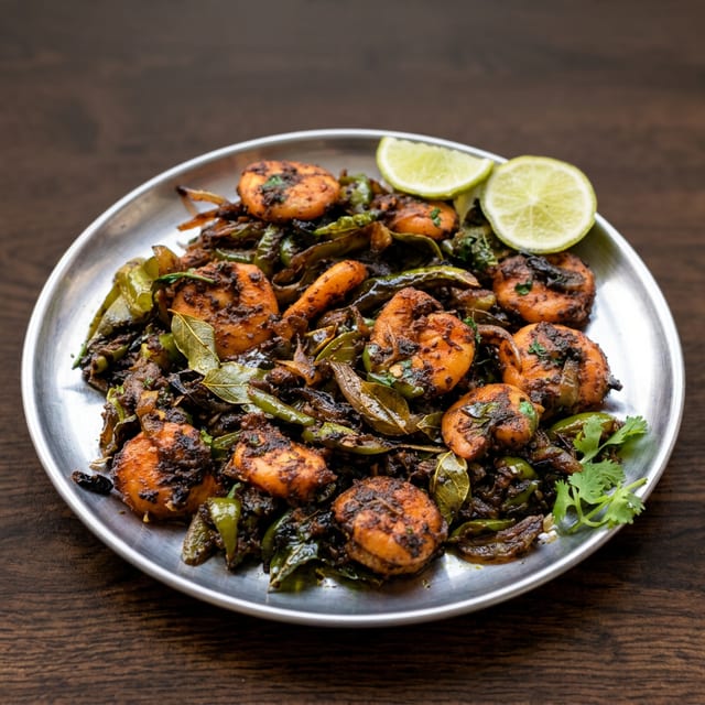Shrimp Pepper Fry.