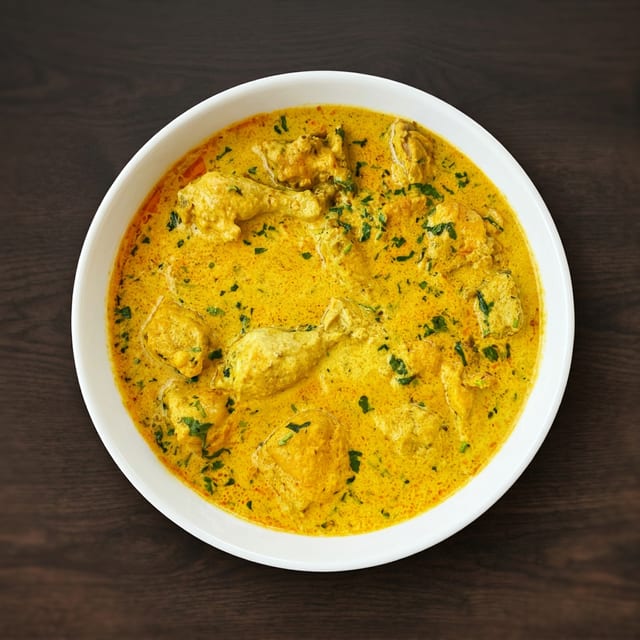 Ginger Malai Curry.