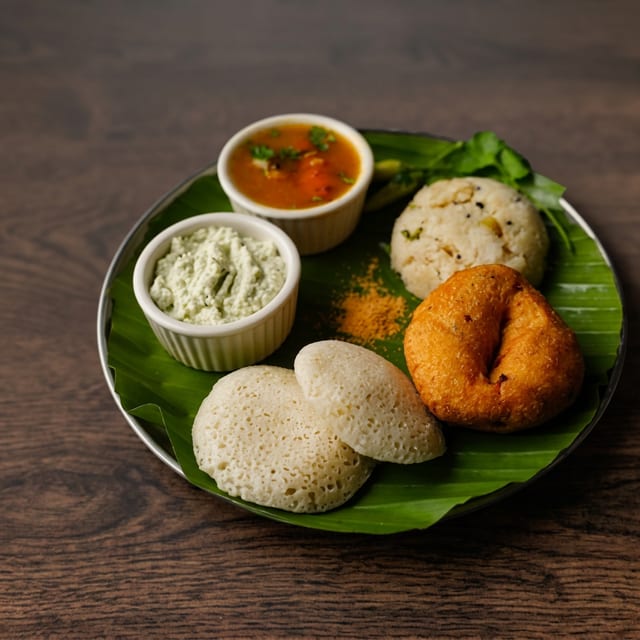 Vada Idli Combo.