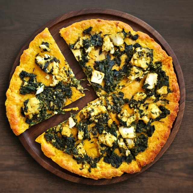 Spinach Paneer 12".