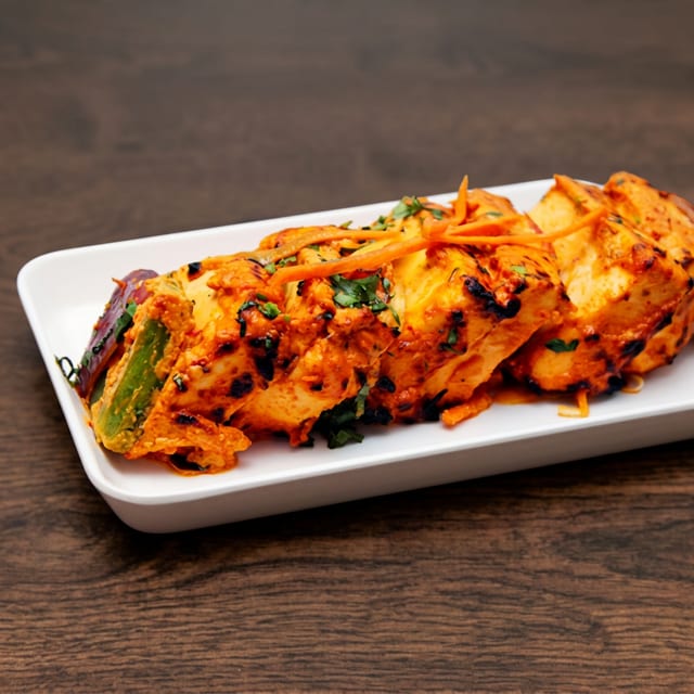 Paneer Tikka Kebab.