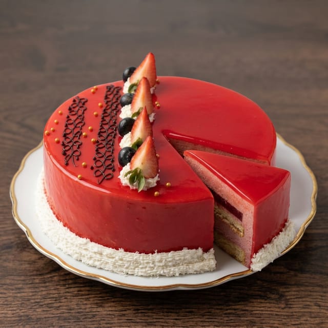 Strawberry Cake.