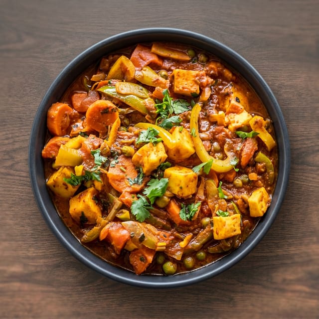 Veg Jalfrezi.